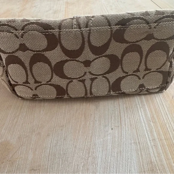 Coach 2008 Legacy Cursive Creed Limited Edition Canvas Leather Y2K - Picture 7 of 9